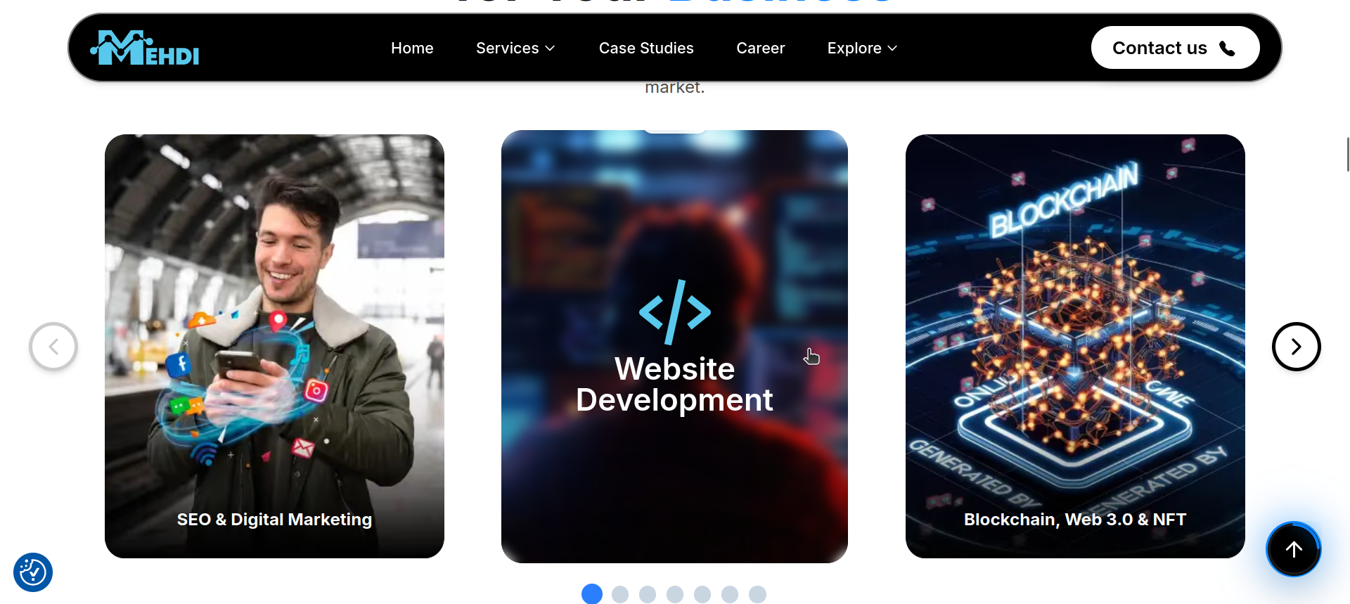 Admin dashboard for managing jobs and applications